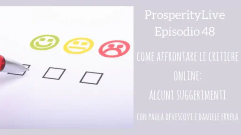 Come gestire le critiche online: alcuni suggerimenti
