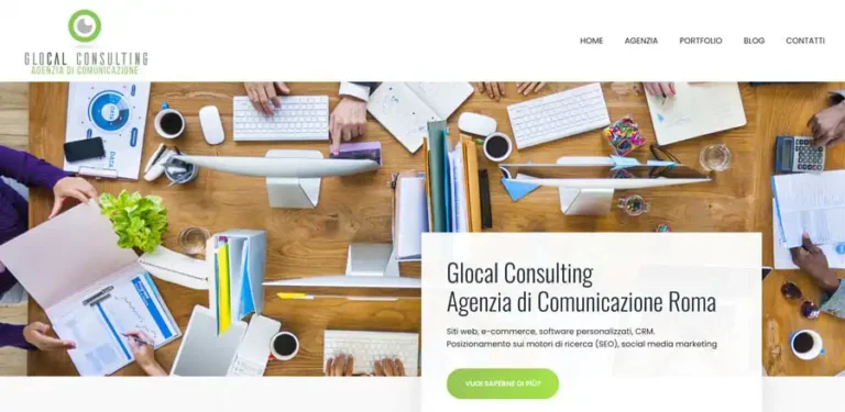 Siti internet Aprilia. Glocal Consulting