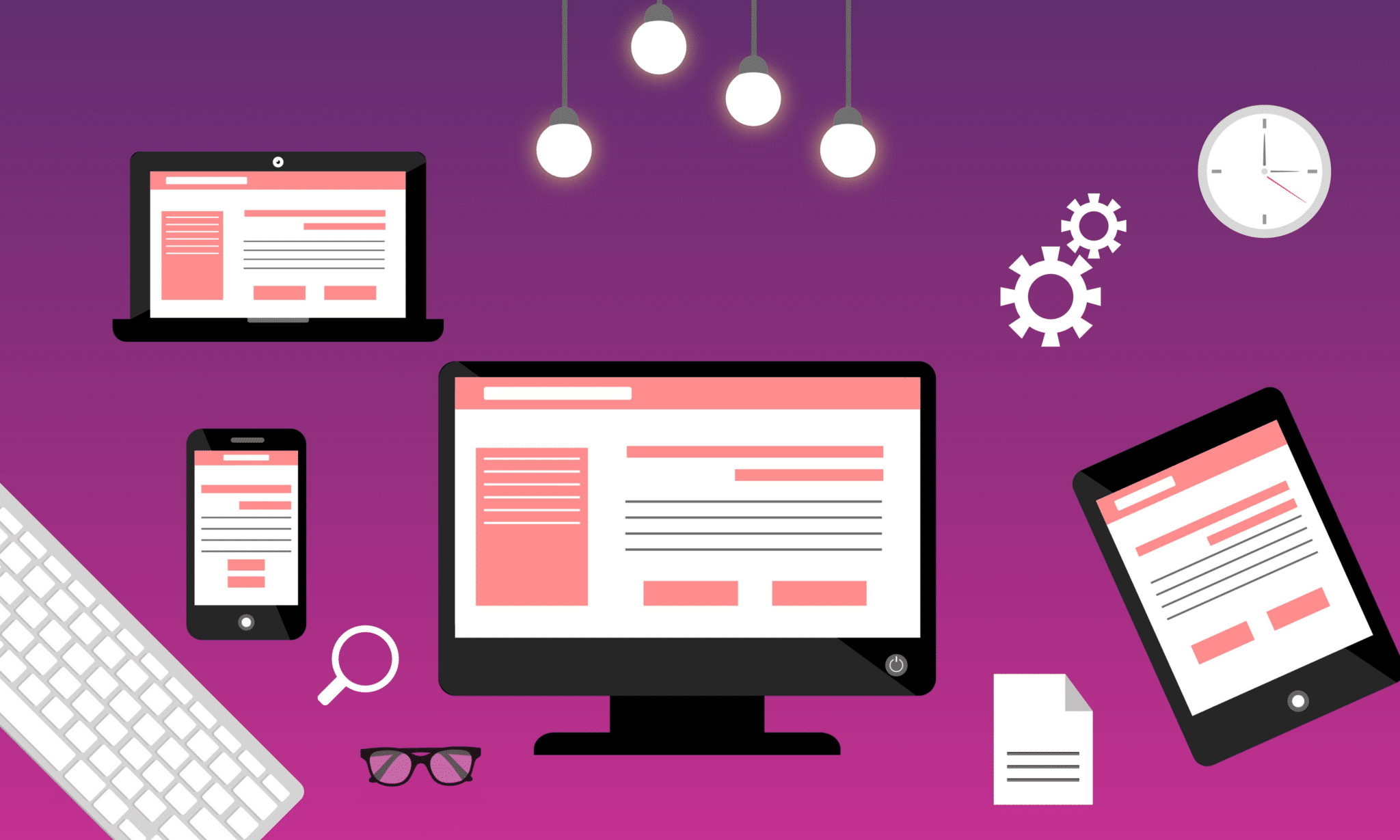 creare un sito web