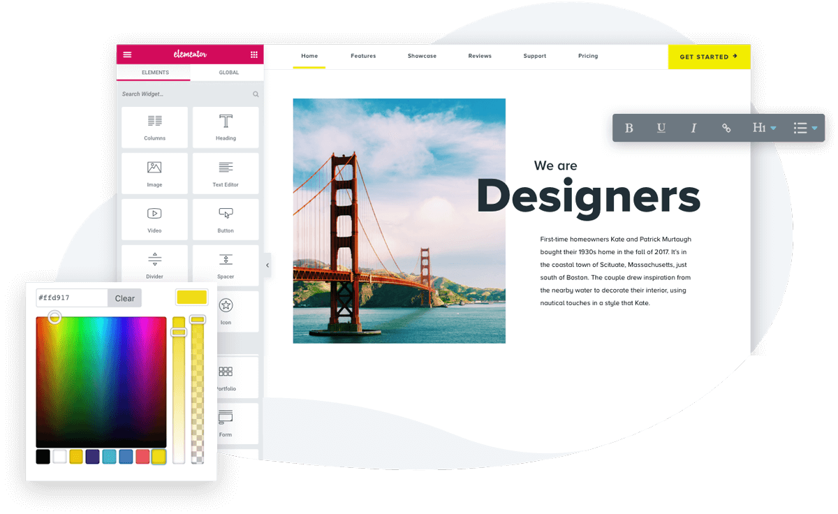 elementor per wordpress