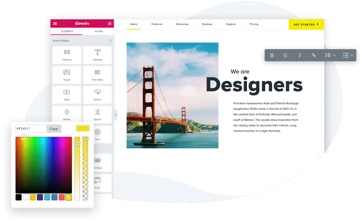 elementor per wordpress