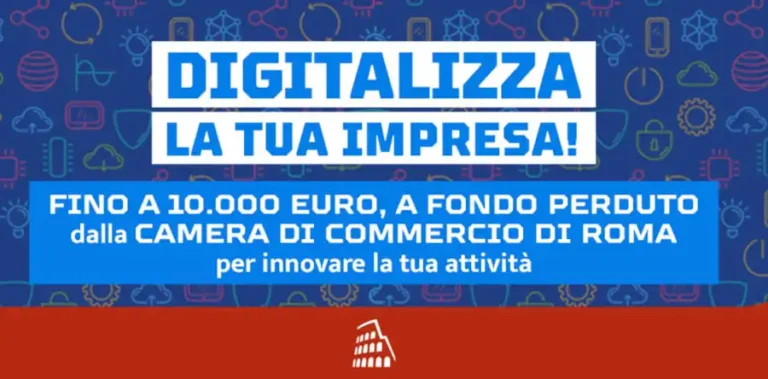 Al via il Voucher Digitalizzazione 4.0 Camera di Commercio di Roma